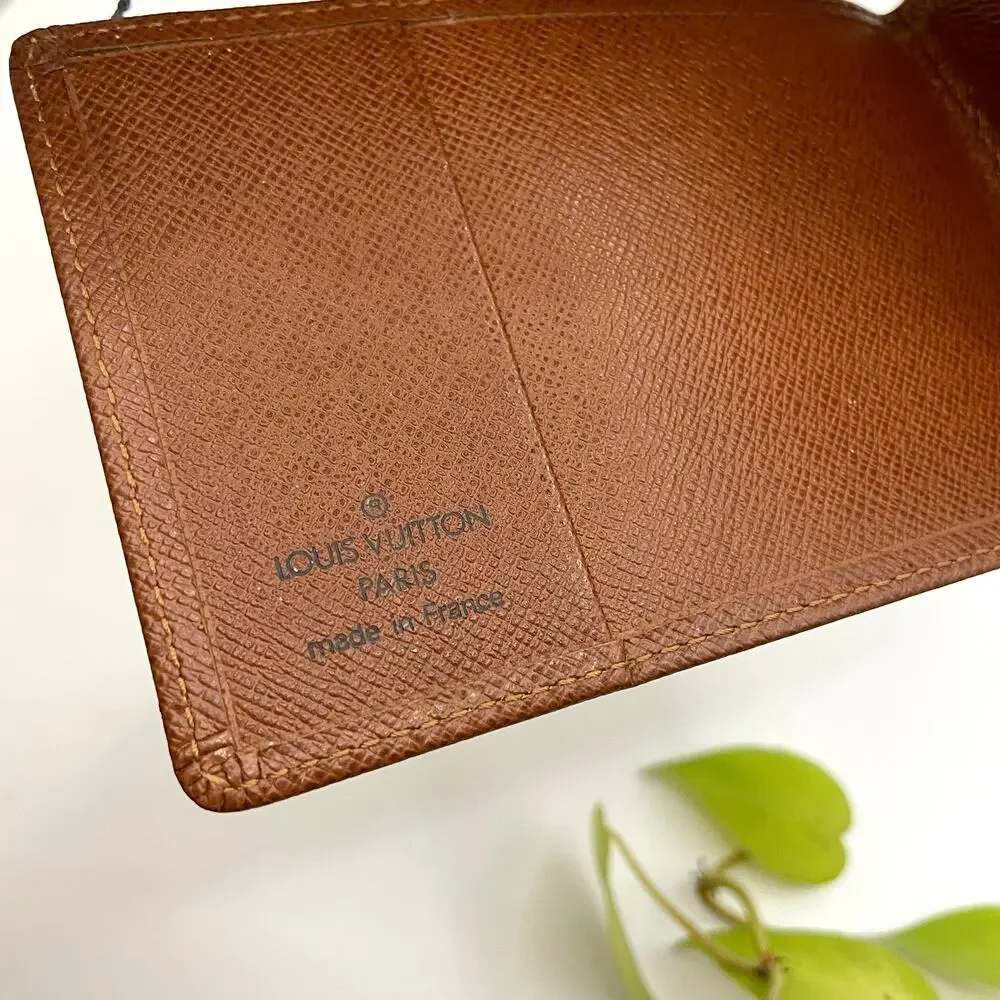 Louis Vuitton Bifold Horizontal Document Flat Wallet